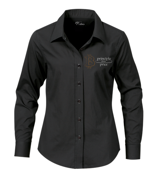 Bitcoin Button Up